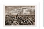 France And Spain: The Reception Of King Alfonso At The Royal Palace, Plaza Del Oriente, Madrid, On His Return From Paris, 1883 by Anonymous