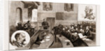 The River Plate Bank Frauds: Examination Of Warden And Watters At The Queen's Bench Court, Guildhall, London, UK, 1883 by Anonymous