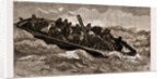 The Portland 'bus, Or Steam Launch Attached To H.M.S. Hercules, In Foul Weather, UK, 1883 by Anonymous