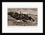 The Portland 'bus, Or Steam Launch Attached To H.M.S. Hercules, In Foul Weather, UK, 1883 by Anonymous