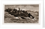 The Portland 'bus, Or Steam Launch Attached To H.M.S. Hercules, In Foul Weather, UK, 1883 by Anonymous