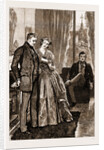 Thrilby Hall; She Laid Her Hand Upon Her Brother's Shoulder by William Small