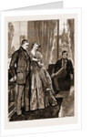Thrilby Hall; She Laid Her Hand Upon Her Brother's Shoulder by William Small