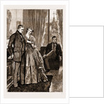 Thrilby Hall; She Laid Her Hand Upon Her Brother's Shoulder by William Small