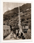 The Steepest Railway In The World: The New Mountain Line Between Montreux And Glion, Switzerland, 1883 by Anonymous