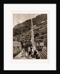 The Steepest Railway In The World: The New Mountain Line Between Montreux And Glion, Switzerland, 1883 by Anonymous