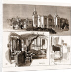 The Ninety-ninth Birthday Of Sir Moses Montefiore: Sketches At His Residence, East Cliff Lodge, Ramsgate, UK, 1883 by Anonymous
