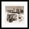 The Ninety-ninth Birthday Of Sir Moses Montefiore: Sketches At His Residence, East Cliff Lodge, Ramsgate, UK, 1883 by Anonymous