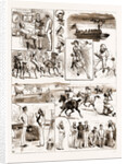English Sports Abroad, A Naval Paper-chase At Maldonado, River Plate, 1883 by Anonymous