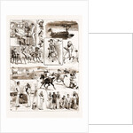 English Sports Abroad, A Naval Paper-chase At Maldonado, River Plate, 1883 by Anonymous