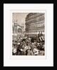 The Royal Carriage Leaving The Gare Du Nord: The Mob Hooting The King, Paris, France, 1883 by Anonymous