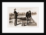 Thirlby Hall; Bunce Scrubbed His Wet Hand Violently Upon His Trousers Before He Would Take Mine, Which I Held Out To Him by William Small