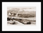 The New Railway Bridge Across The Indus At Attock, Panoramic View Of Attock And The Surrounding Country, 1883 by Anonymous