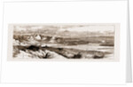 The New Railway Bridge Across The Indus At Attock, Panoramic View Of Attock And The Surrounding Country, 1883 by Anonymous