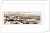 The New Railway Bridge Across The Indus At Attock, Panoramic View Of Attock And The Surrounding Country, 1883 by Anonymous