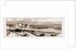 The New Railway Bridge Across The Indus At Attock, Panoramic View Of Attock And The Surrounding Country, 1883 by Anonymous