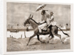 Master And Slave: A Sketch On The Banks Of The Blue Nile, Khartoum, Sudan, 1883 by Anonymous
