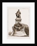 The Late Gustave Dore's Statue Of Alexandre Dumas On The Place Malesherbes, Paris, France, 1883 by Anonymous