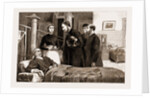 The Explosions On The Underground Railway, Sir William Harcourt Visiting The Wounded At St. Mary's Hospital, UK, 1883 by Anonymous