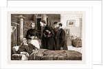 The Explosions On The Underground Railway, Sir William Harcourt Visiting The Wounded At St. Mary's Hospital, UK, 1883 by Anonymous