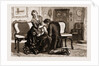 Thirlby Hall; I Caught One Of Her Hands And Covered It With Kisses by William Small