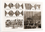 The Duke Of Cambridge Depositing The Colours Of Seventeen Scottish Regiments In St. Giles's High Church, Edinburgh, Scotland, UK, 1883 by Anonymous