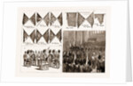 The Duke Of Cambridge Depositing The Colours Of Seventeen Scottish Regiments In St. Giles's High Church, Edinburgh, Scotland, UK, 1883 by Anonymous