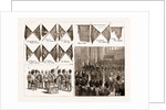The Duke Of Cambridge Depositing The Colours Of Seventeen Scottish Regiments In St. Giles's High Church, Edinburgh, Scotland, UK, 1883 by Anonymous