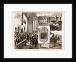 The Memorial To The Late Captain Gill At Brighton College, UK, 1883 by Anonymous
