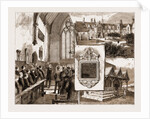 The Memorial To The Late Captain Gill At Brighton College, UK, 1883 by Anonymous