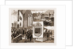 The Memorial To The Late Captain Gill At Brighton College, UK, 1883 by Anonymous