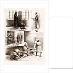 Scenes From The Egyptian Prisons, Cairo, 1883; The Women's Ward, In For Life; A Warder, A Friendly Discussion, Extorting Evidence by Anonymous
