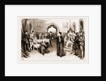 The Trial Scene From The Merchant Of Venice As Performed At Oxford By Members Of The Philothespian Club, UK, 1883 by Anonymous