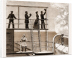 The Voyage Of The Duke And Duchess Of Connaught To India On Board The P&O Mail Steamer Cathay, 1883 by Anonymous