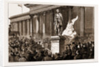The Unveiling By Sir Richard Cross Of The New Statue Of Lord Beaconsfield by Anonymous