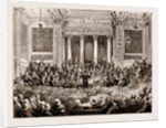 The Prince Of Wales At The Smoking-concert Of The Royal Amateur Orchestral Society In The Prince's Hall by Anonymous