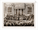 The Prince Of Wales At The Smoking-concert Of The Royal Amateur Orchestral Society In The Prince's Hall by Anonymous