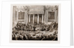 The Prince Of Wales At The Smoking-concert Of The Royal Amateur Orchestral Society In The Prince's Hall by Anonymous
