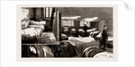 Singles And Doubles In A Common Lodging House, 1886 by Anonymous
