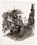 The Opening Of The Coaching Season, The London Coach Passing Down High Street, Guildford, UK, 1886 by Anonymous