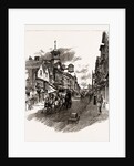 The Opening Of The Coaching Season, The London Coach Passing Down High Street, Guildford, UK, 1886 by Anonymous