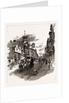 The Opening Of The Coaching Season, The London Coach Passing Down High Street, Guildford, UK, 1886 by Anonymous