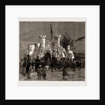 A Snow Castle At Settle, Ribblesdale, Yorkshire, UK, 1886 by Anonymous