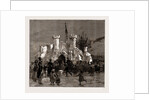 A Snow Castle At Settle, Ribblesdale, Yorkshire, UK, 1886 by Anonymous