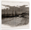 The Monarch Line Steamer, Persian Monarch, On Shore At Torcross, Near Dartmouth, UK, 1886 by Anonymous