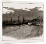 The Monarch Line Steamer, Persian Monarch, On Shore At Torcross, Near Dartmouth, UK, 1886 by Anonymous