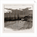The Monarch Line Steamer, Persian Monarch, On Shore At Torcross, Near Dartmouth, UK, 1886 by Anonymous