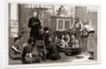 With Lord Dufferin In Burma: Lady Dufferin Receives The Burmese Ladies At Afternoon Tea In The Palace, Mandalay, 1886 by Anonymous