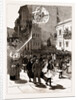 Reinforcing The Frontier: The Pet Regiment Mavrumichaell Or Black Michaels Leaving Athens, Greece, 1886 by Anonymous