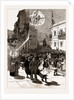 Reinforcing The Frontier: The Pet Regiment Mavrumichaell Or Black Michaels Leaving Athens, Greece, 1886 by Anonymous